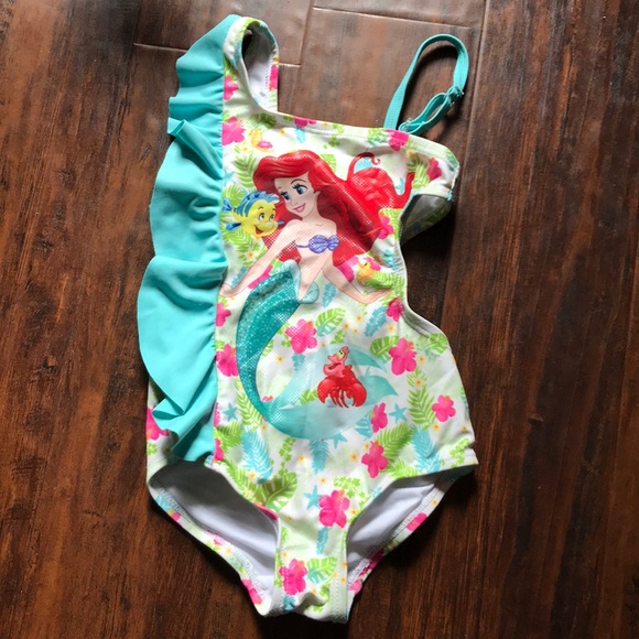 Peppa Pig Girls Swimsuit - Mermaid One Piece Bathing Suit For Summer & Pool Fun
